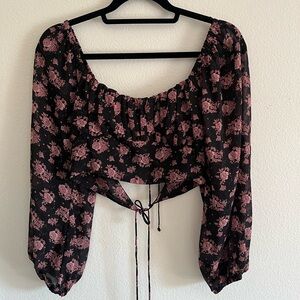 Floral long sleeve